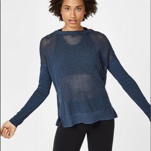 Sweaty Betty amity open back knit sweat